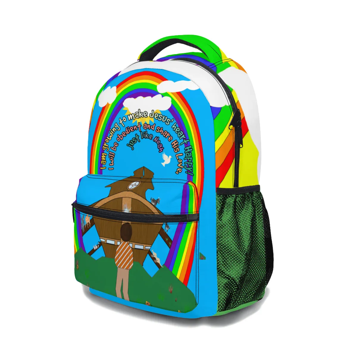 Making Jesus Merry Like Noah 3-Piece Backpack