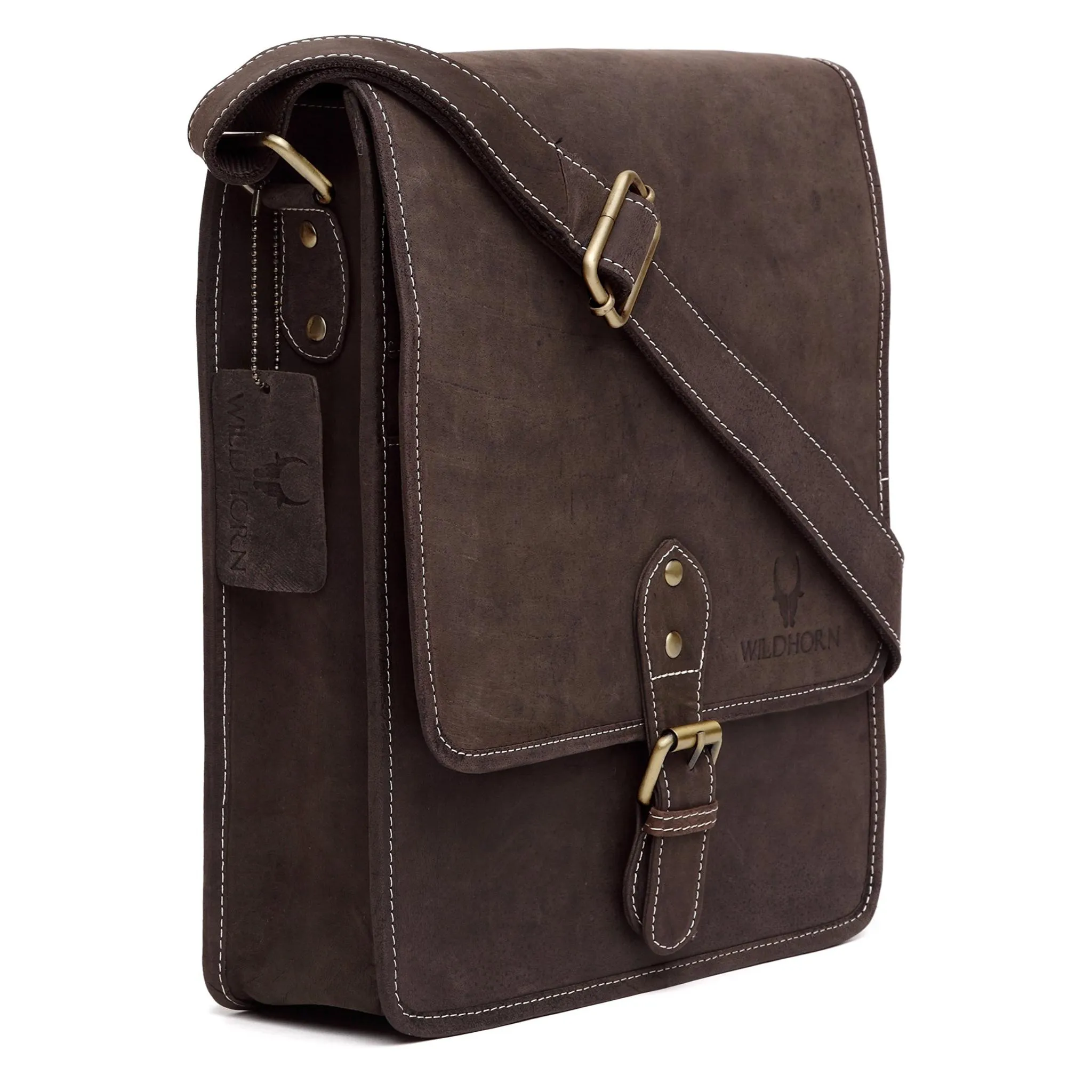 MALTON Leather Sling Bag for Men