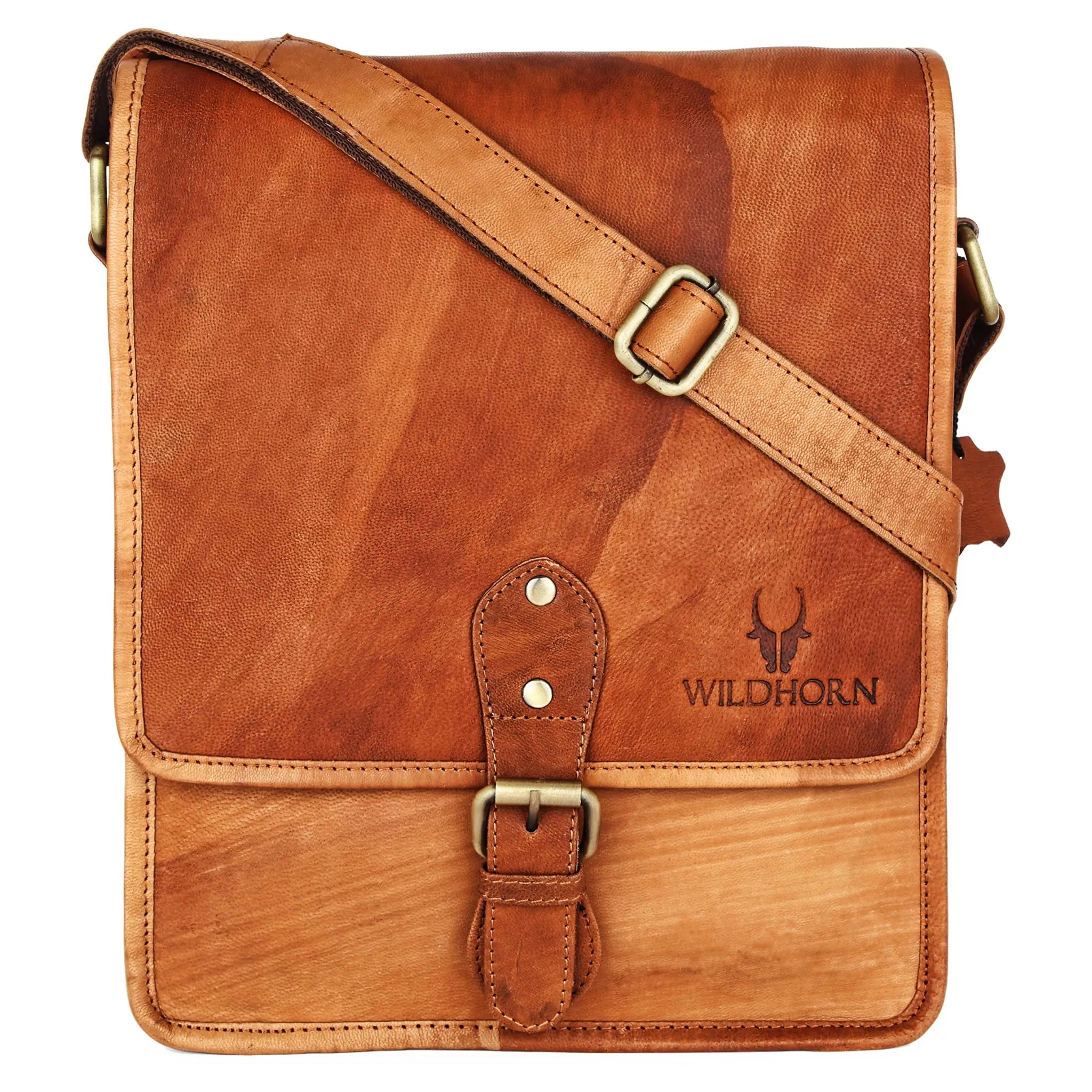 MALTON Leather Sling Bag for Men