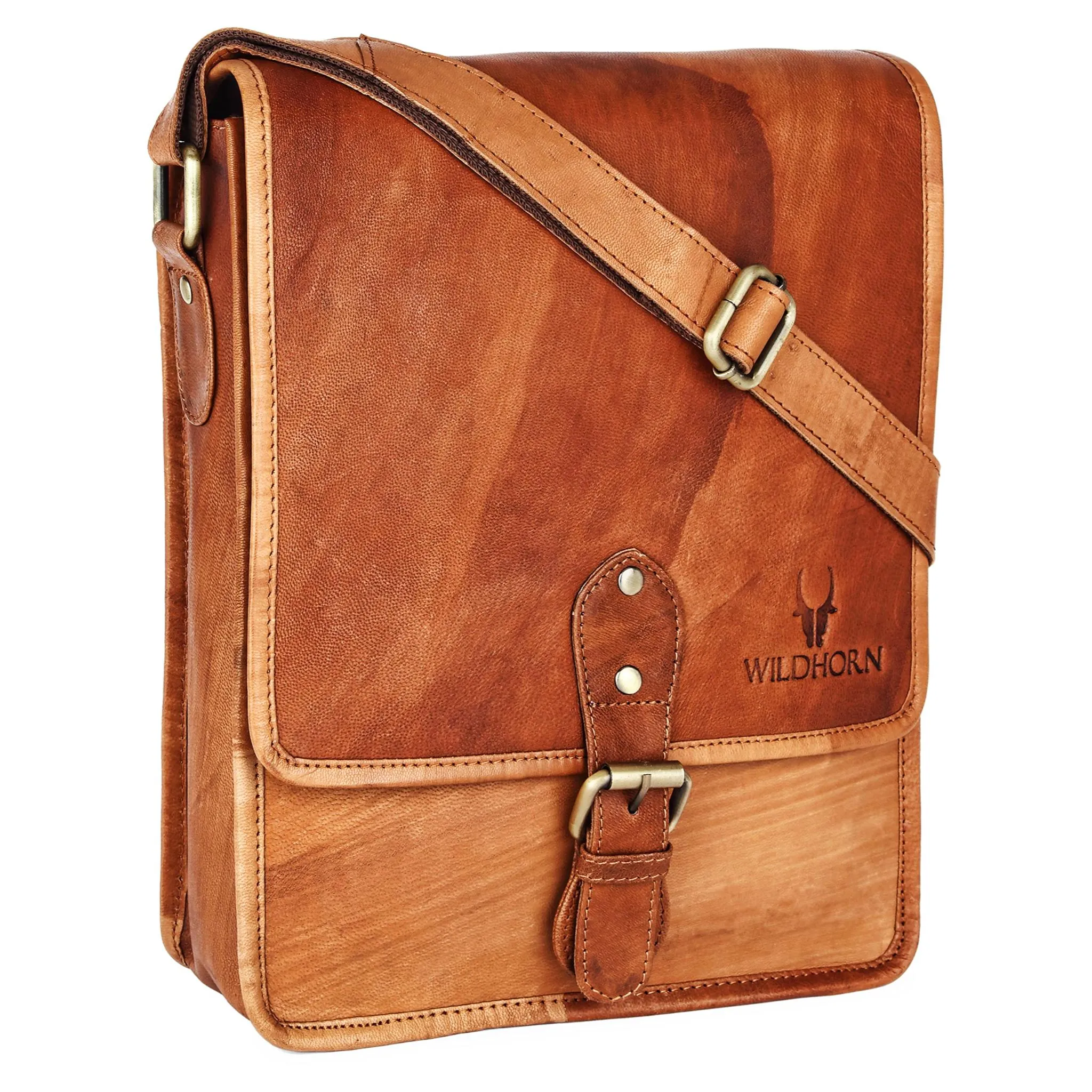 MALTON Leather Sling Bag for Men