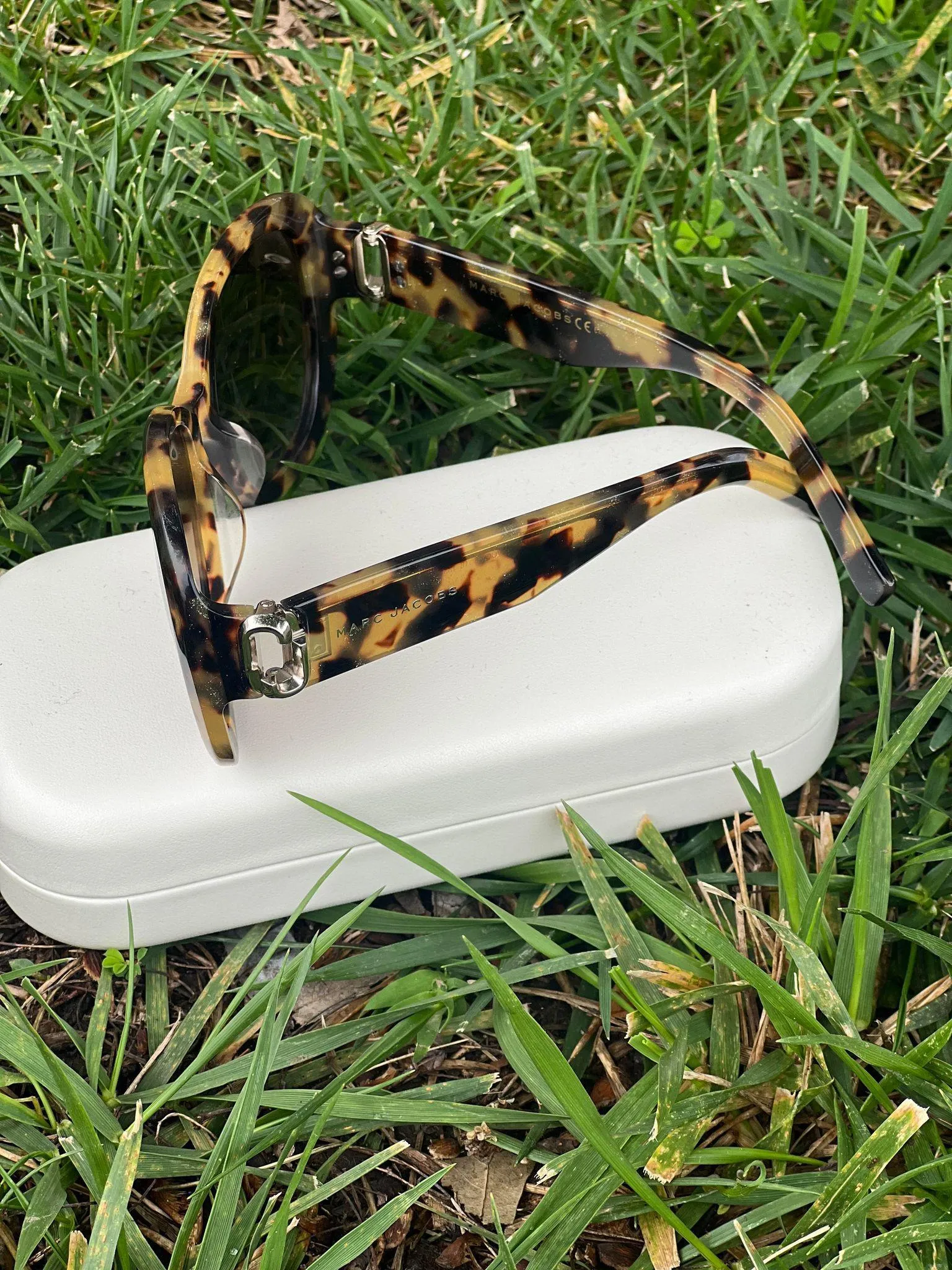 Marc Jacobs 111/S Glitter Tortoise Sunglasses