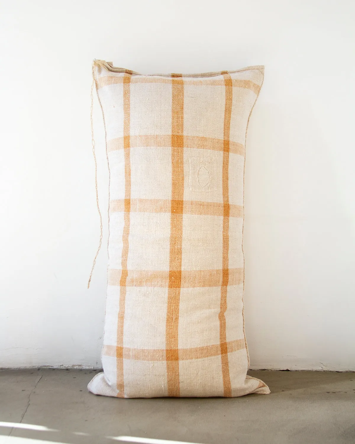 Matilde Mustard Oversized Lumbar Throw Pillow