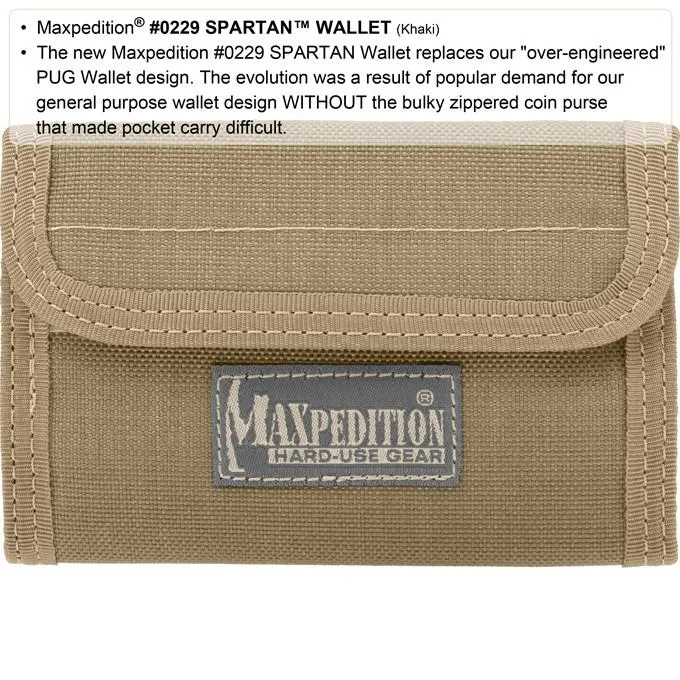 MAXPEDITION SPARTAN WALLET