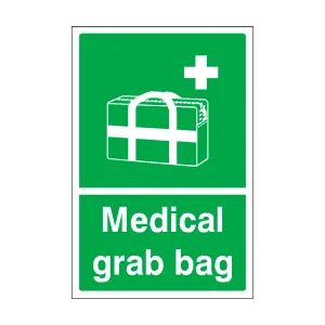 Medical Grab Bag Sticker