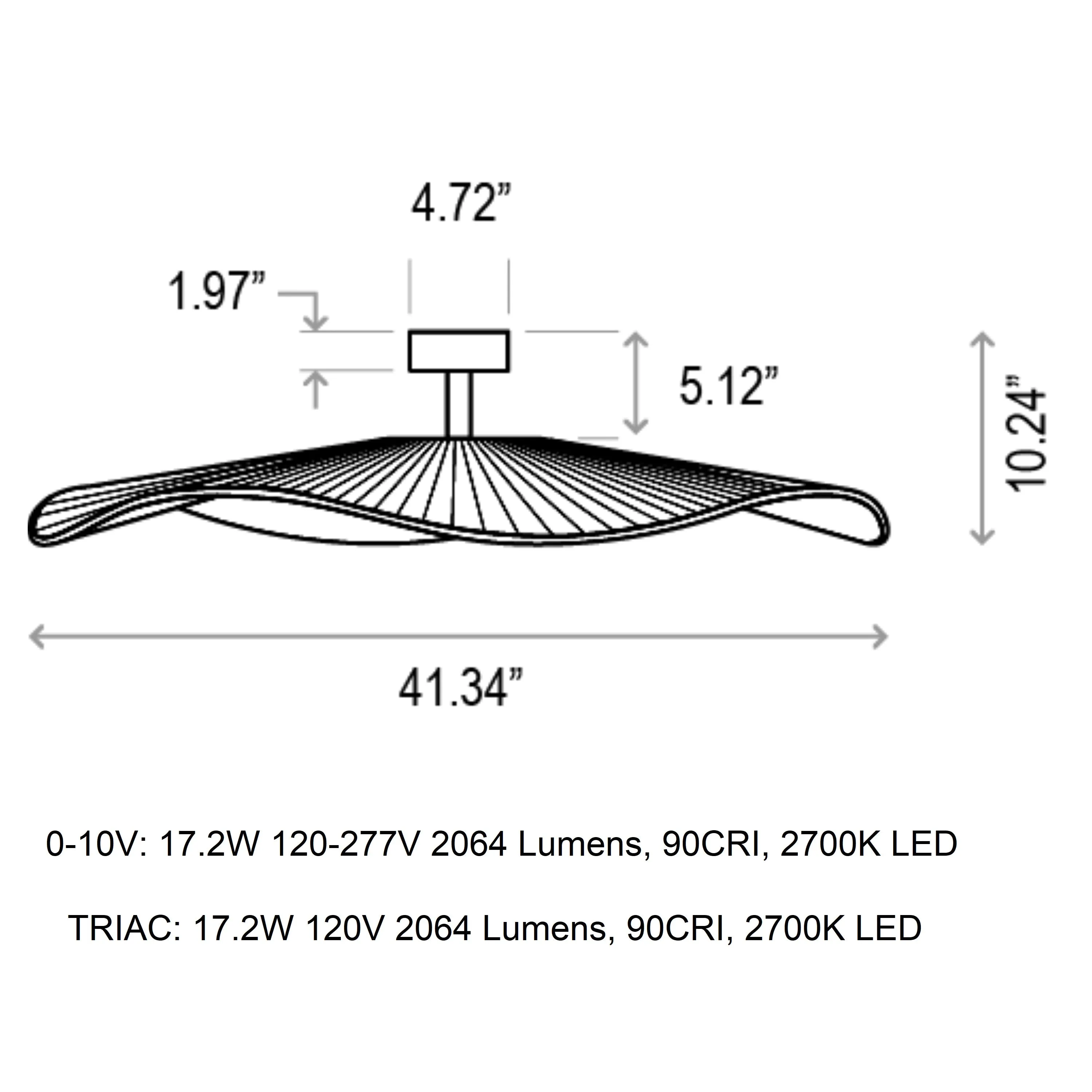 Mediterrania Semi Flush Mount