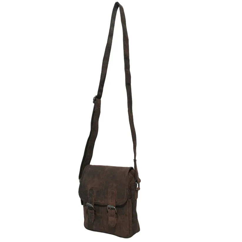 Medium Hunter Crossbody Bag | Brown