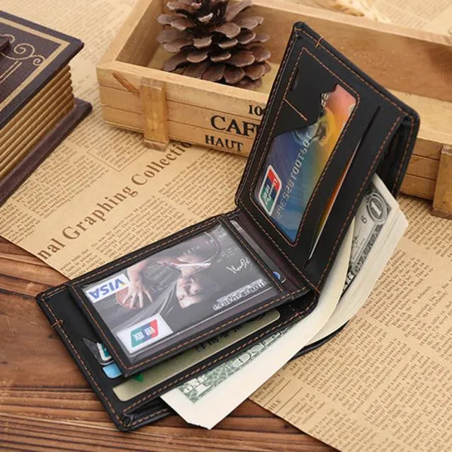 Men's BiFold Cash and Card Holder