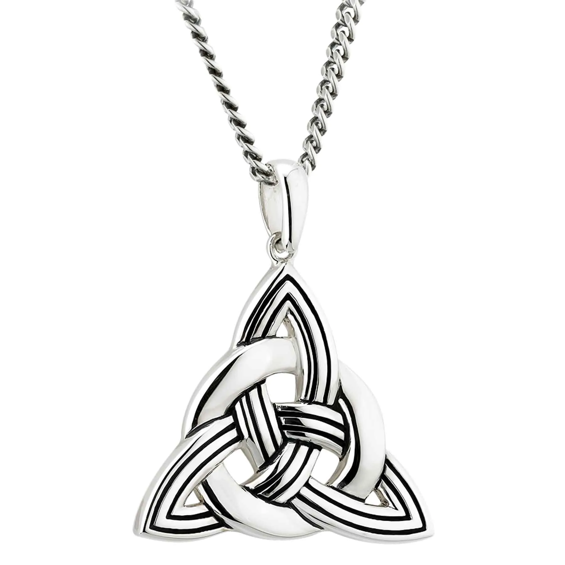 Men's Celtic Trinity Knot Necklace