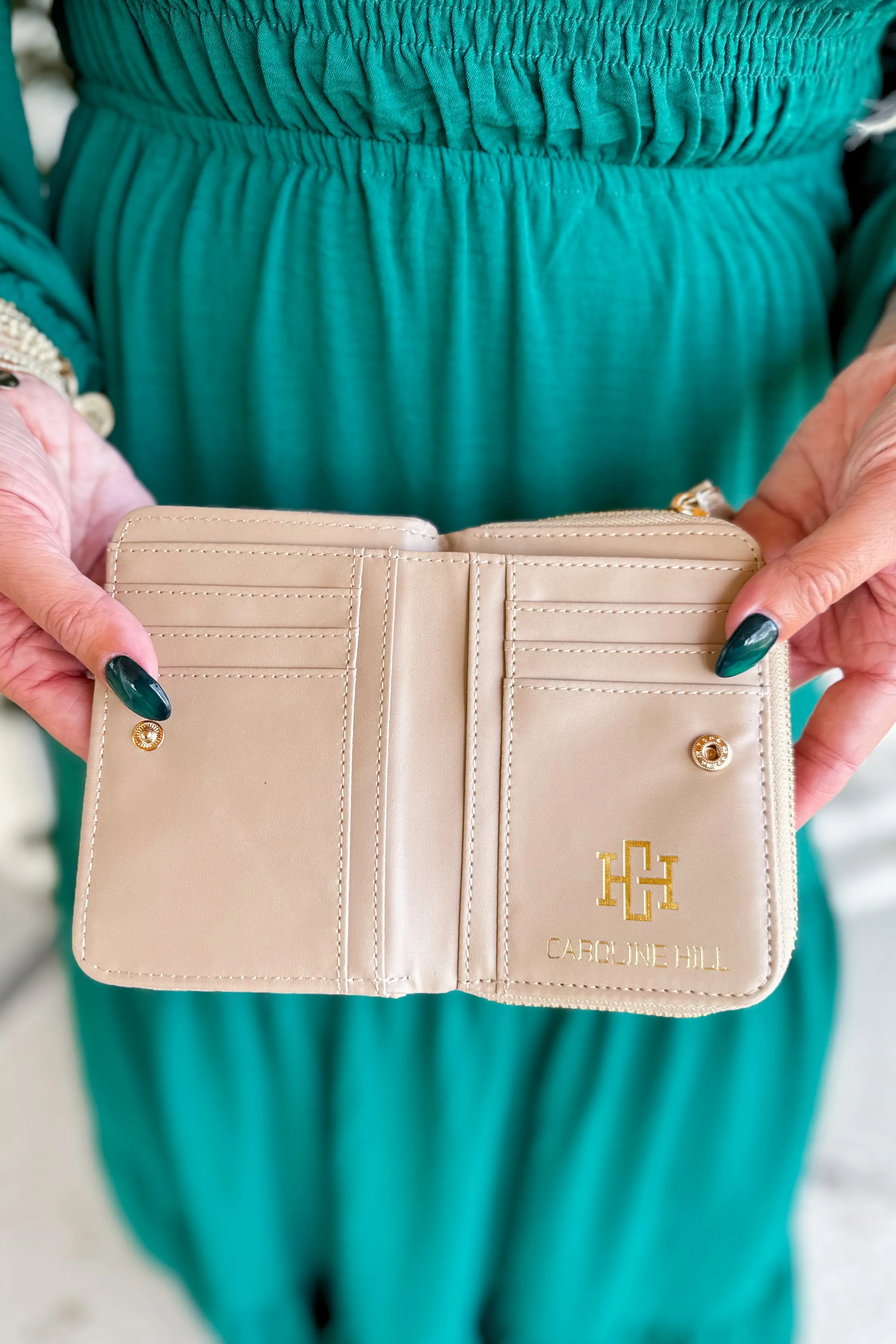 Nadine Tan Zippered Wallet