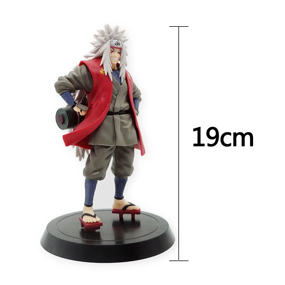 Naruto Jiraiya The Legendary Sanin Figurine Action Figure Anime Figurine  | 19 Cms |