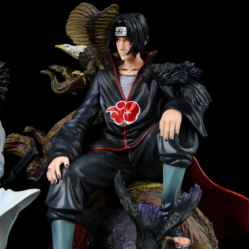 Naruto Uchiha Sasuke Uchiha Itachi Brotherhoods Action Figure |35 Cms|