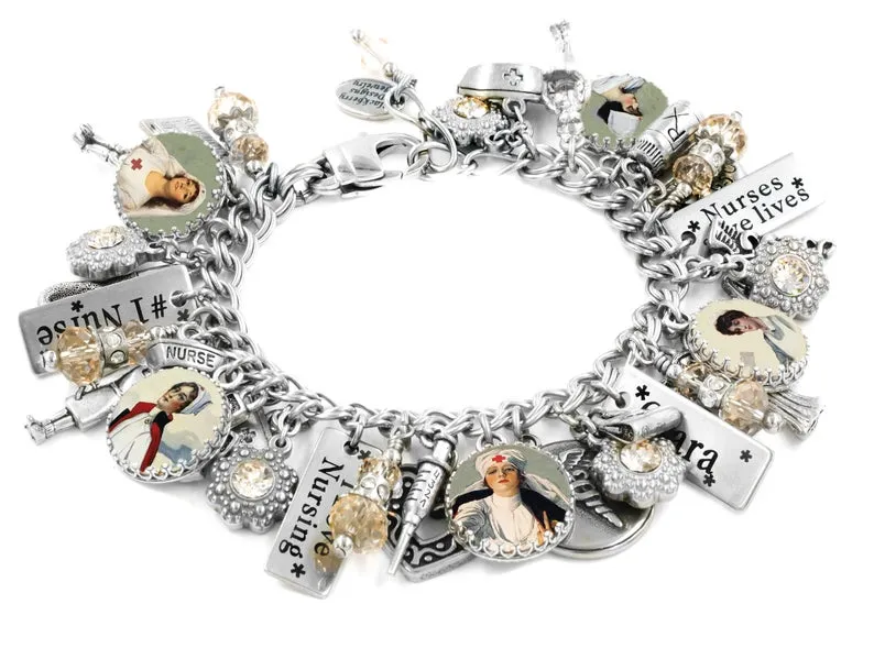 Nurse Charm Bracelet