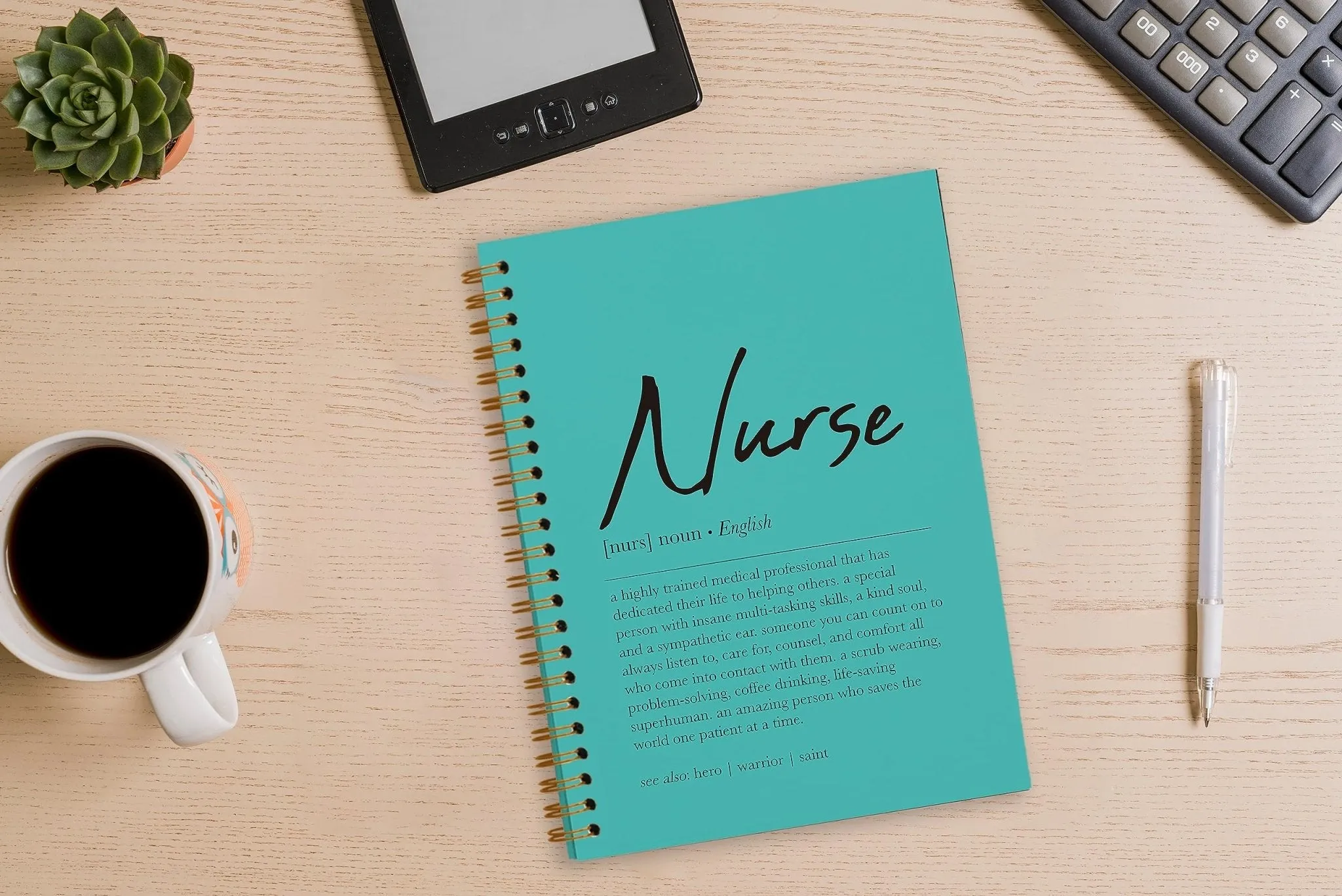 Nurse Definition Spiral Notebook