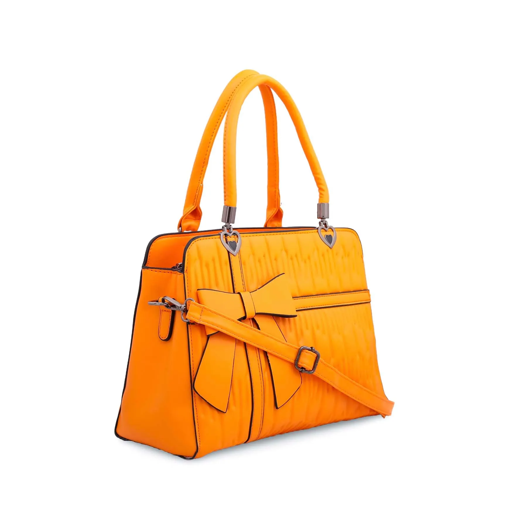 Orange Formal Hand Bag P35884