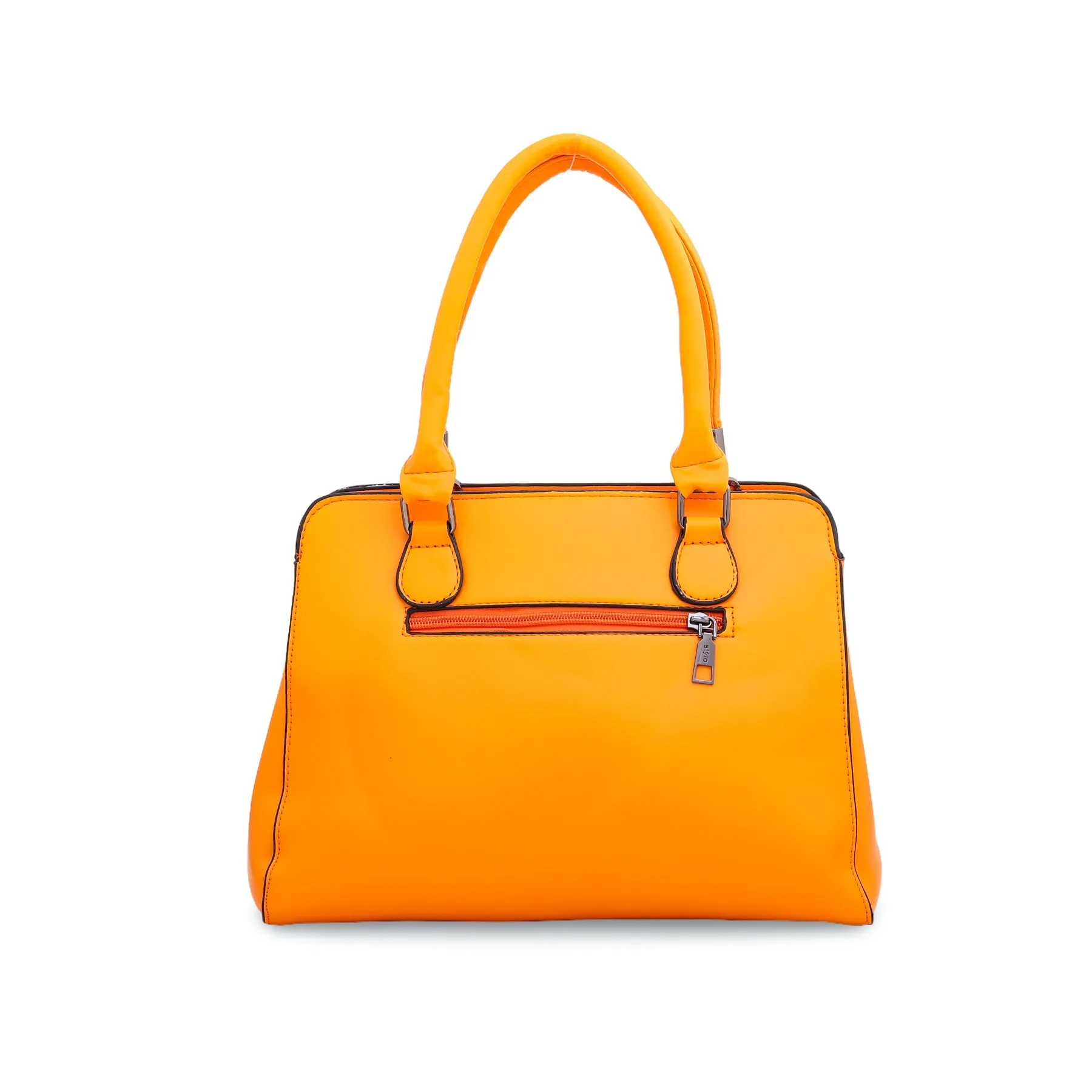 Orange Formal Hand Bag P35884