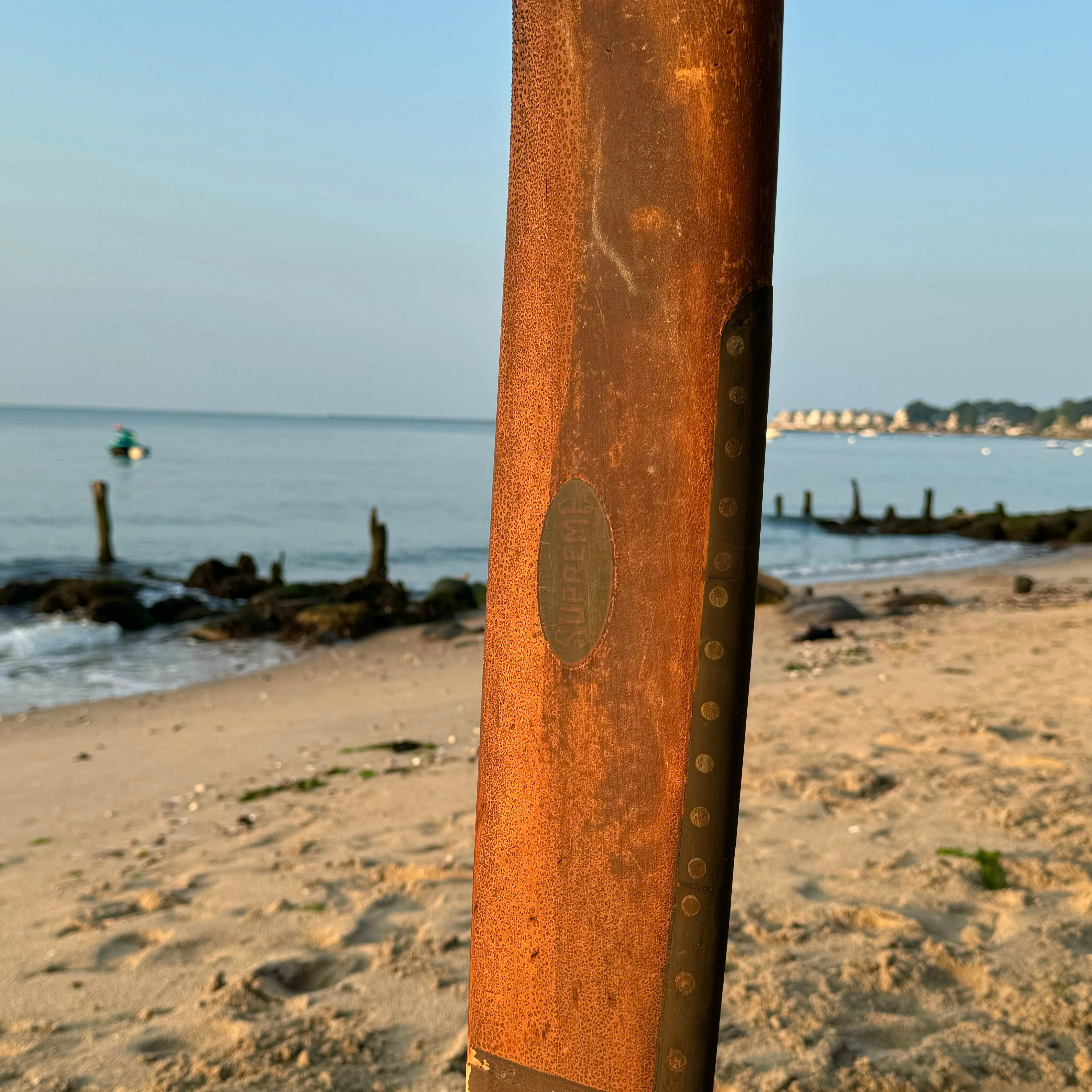 Original 72" Stone Supreme S65C 1930s Vintage Antique Wood Wooden Airplane Propeller