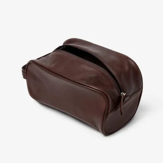 Osgoode Marley Large Leather Toiletry Kit