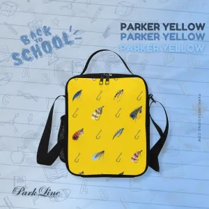 Parker Yellow Lunch Bag for Kids - Durable Nylon, Thermal Insulation