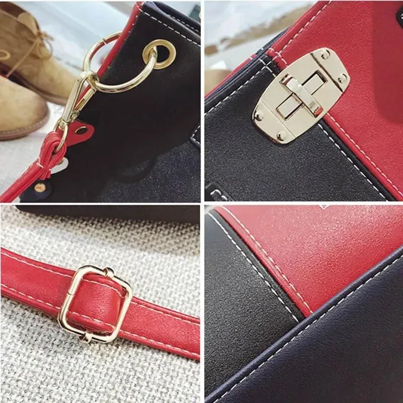 Patchwork Leather Handbag