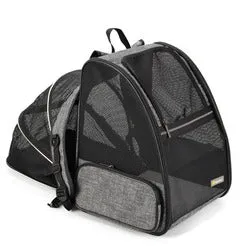 PAWS ASIA Manufacturer Expandable Cat Cage Foldable Pet Carrier Backpack