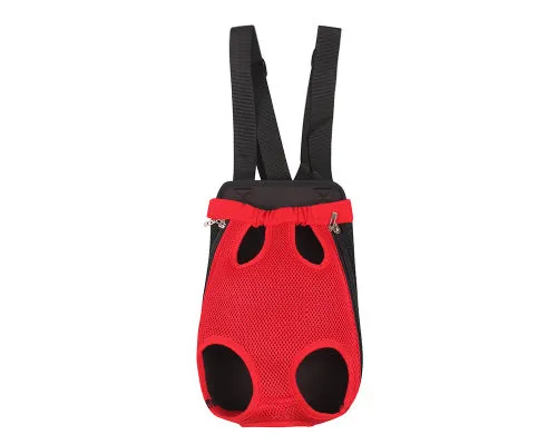 Pet Front Backpack Legs Out Dog Carrier Bag