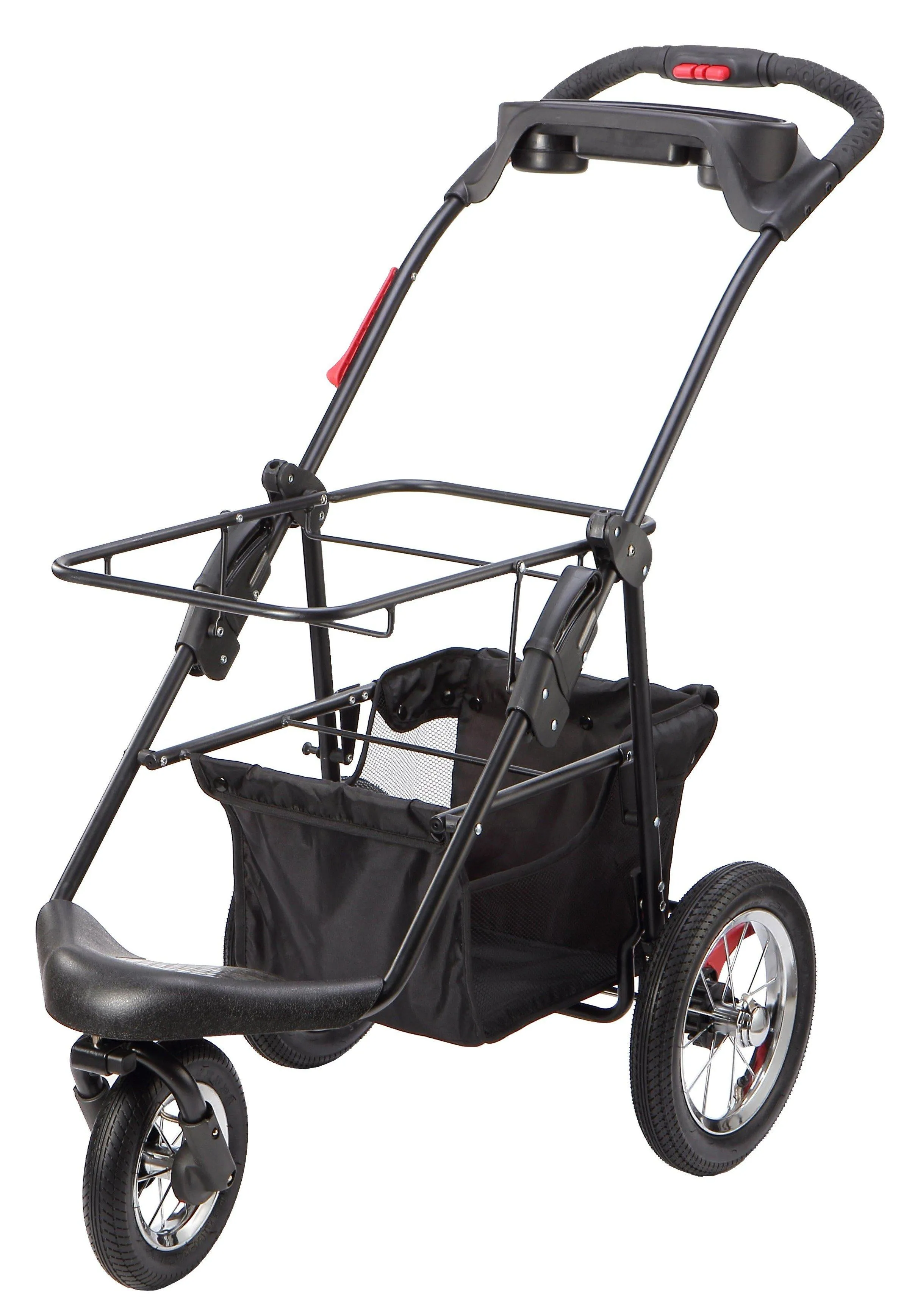 Petique 5-in-1 Pet Stroller FRAME ONLY (Stainless Steel Tires)