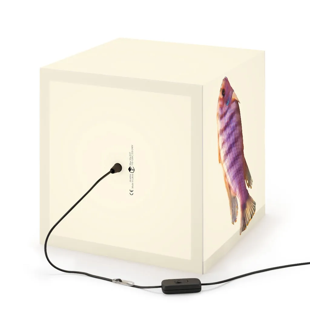 Purple Fish Personalized Lamp