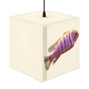 Purple Fish Personalized Lamp