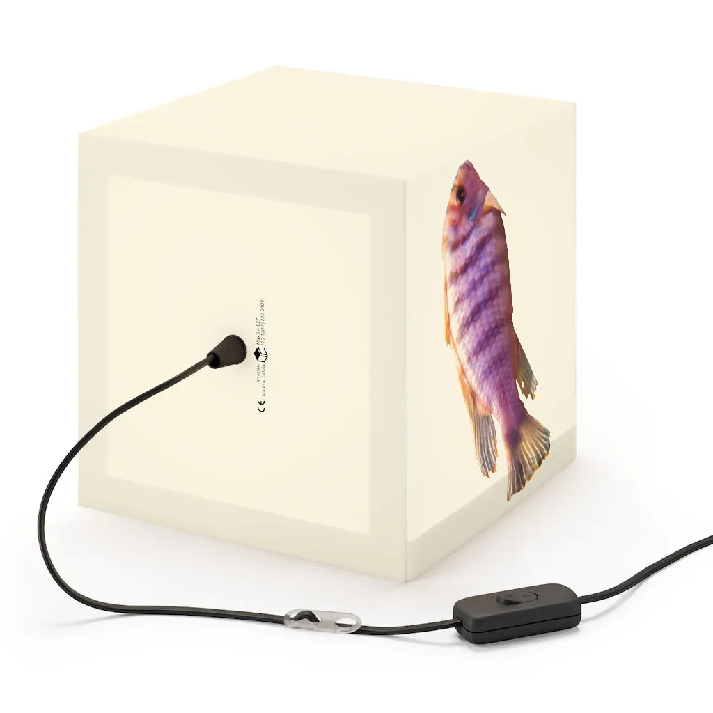 Purple Fish Personalized Lamp