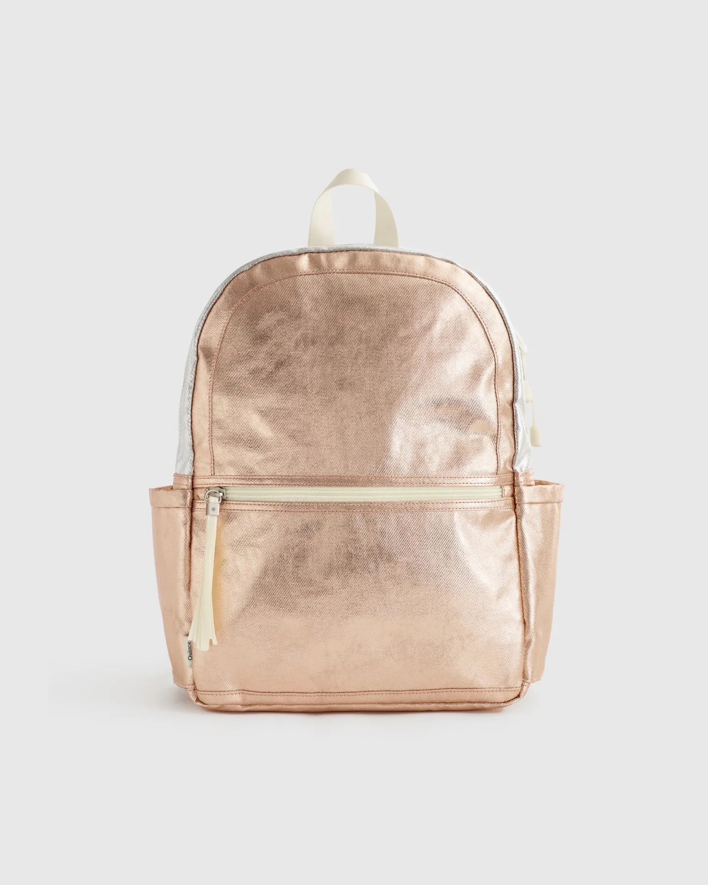 Recycled Double Pocket Backpack - Small