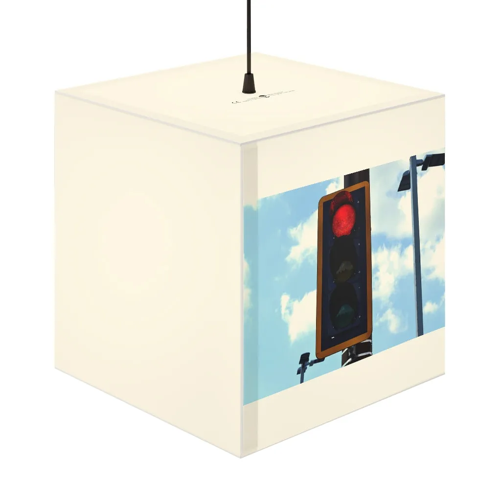 Red Light Personalized Lamp