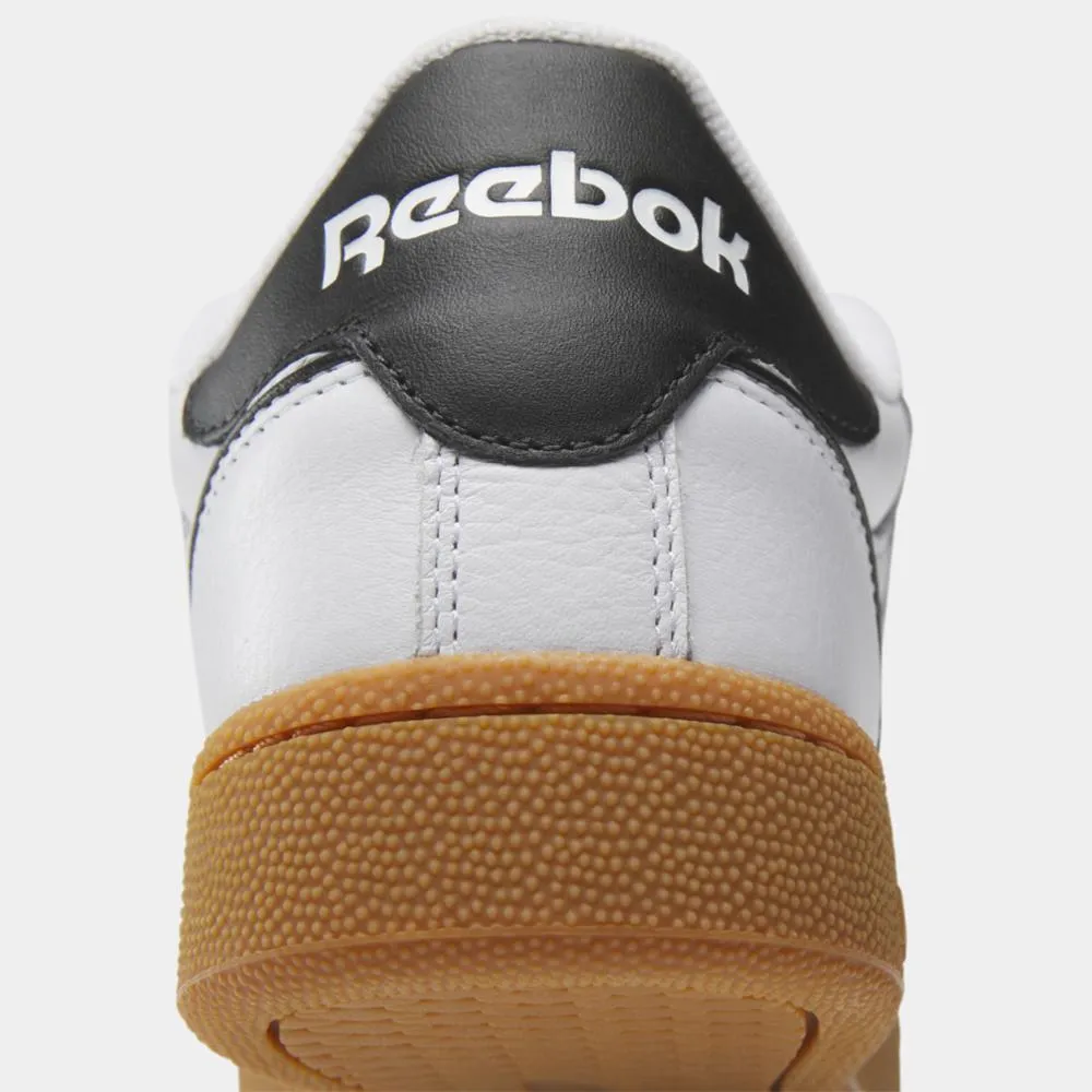 Reebok Footwear Men Club C Bulc Shoes FTWR WHT/BLK/REEBOK RUBBER GUM