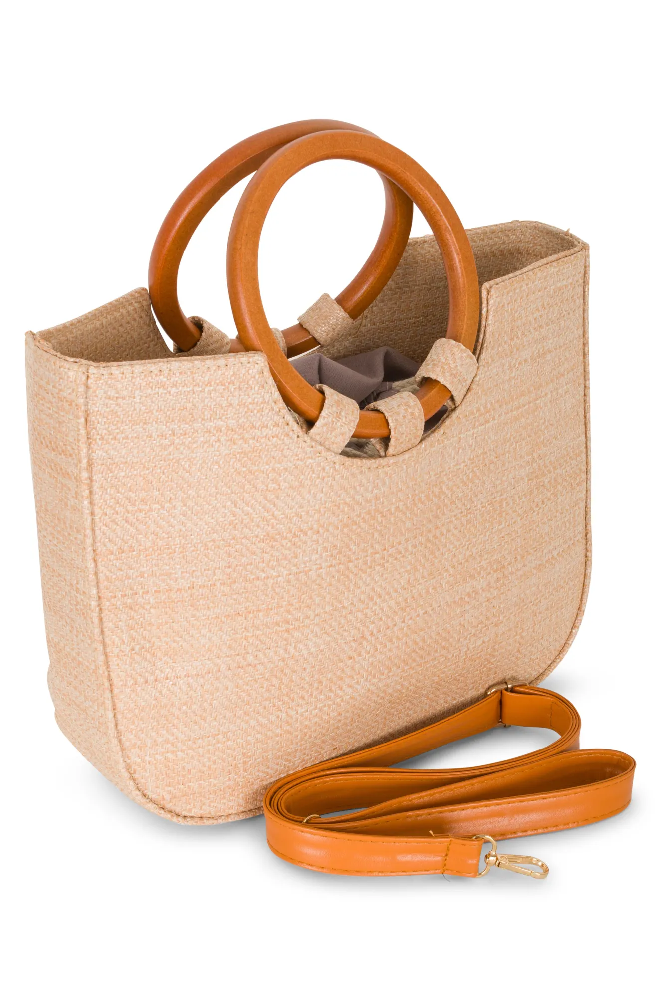 Ring handle Hanbag | NATURAL | 0481YY