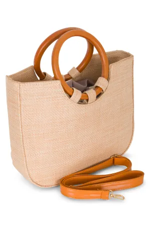 Ring handle Hanbag | NATURAL | 0481YY