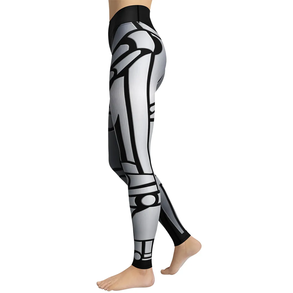 Robo Chic Armor Yoga Leggings