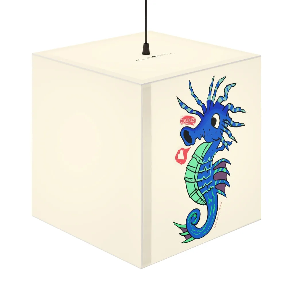 Scribblers the Seahorse Personalized Lamp