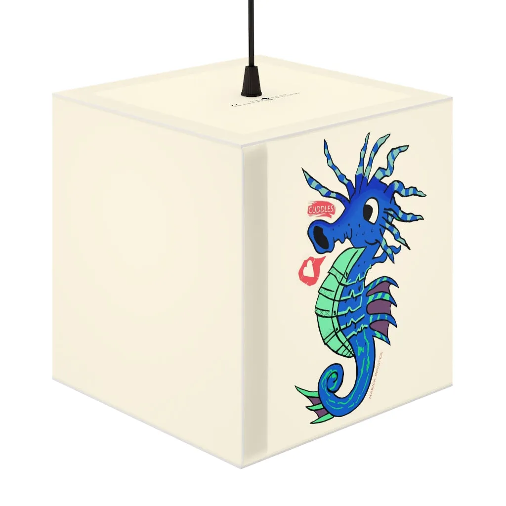 Scribblers the Seahorse Personalized Lamp