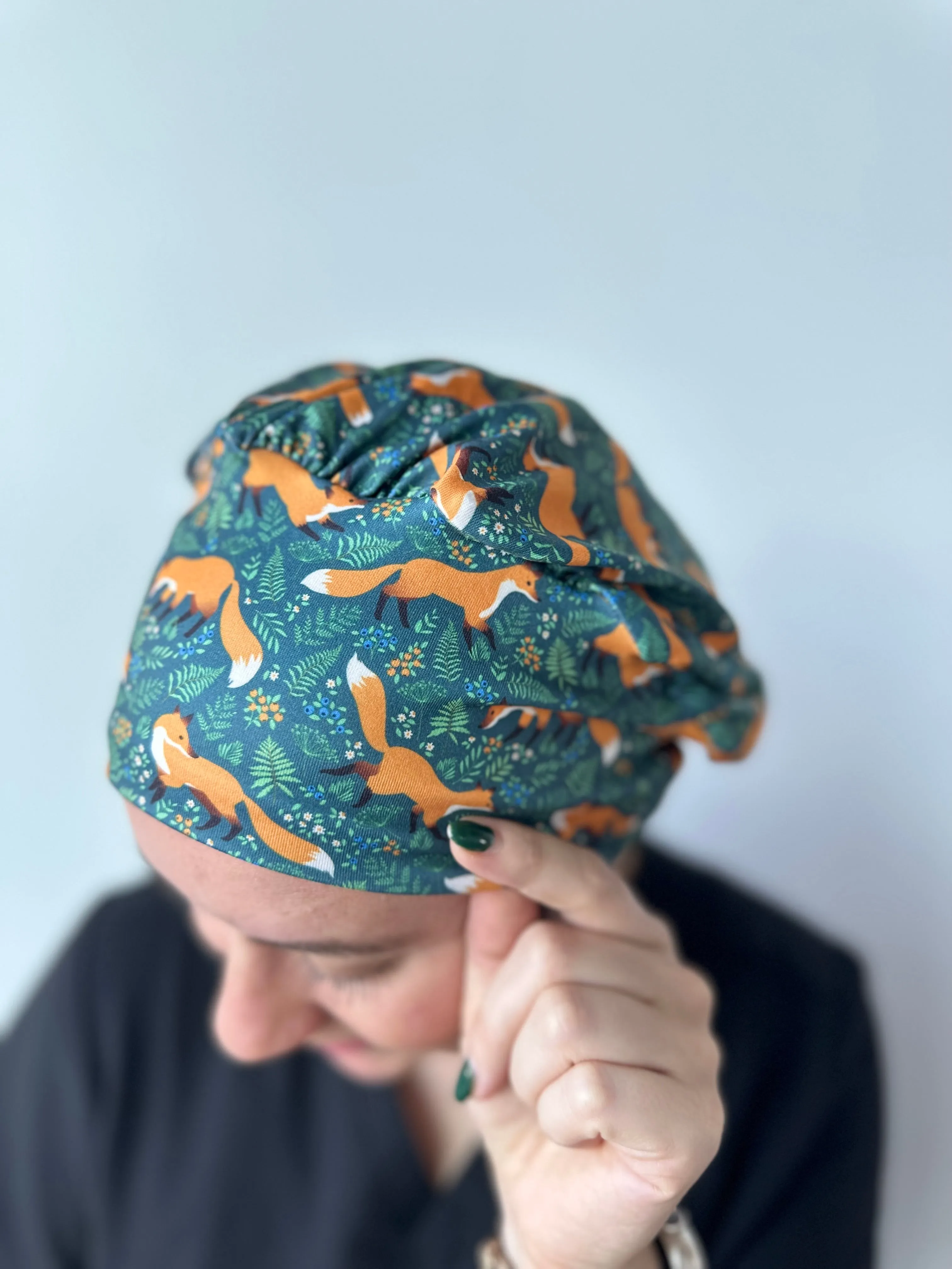 Scrub Hat - Friendly Fox