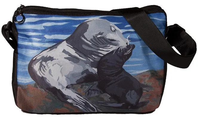 Sea Lion Signature Messenger Bag- Treasure