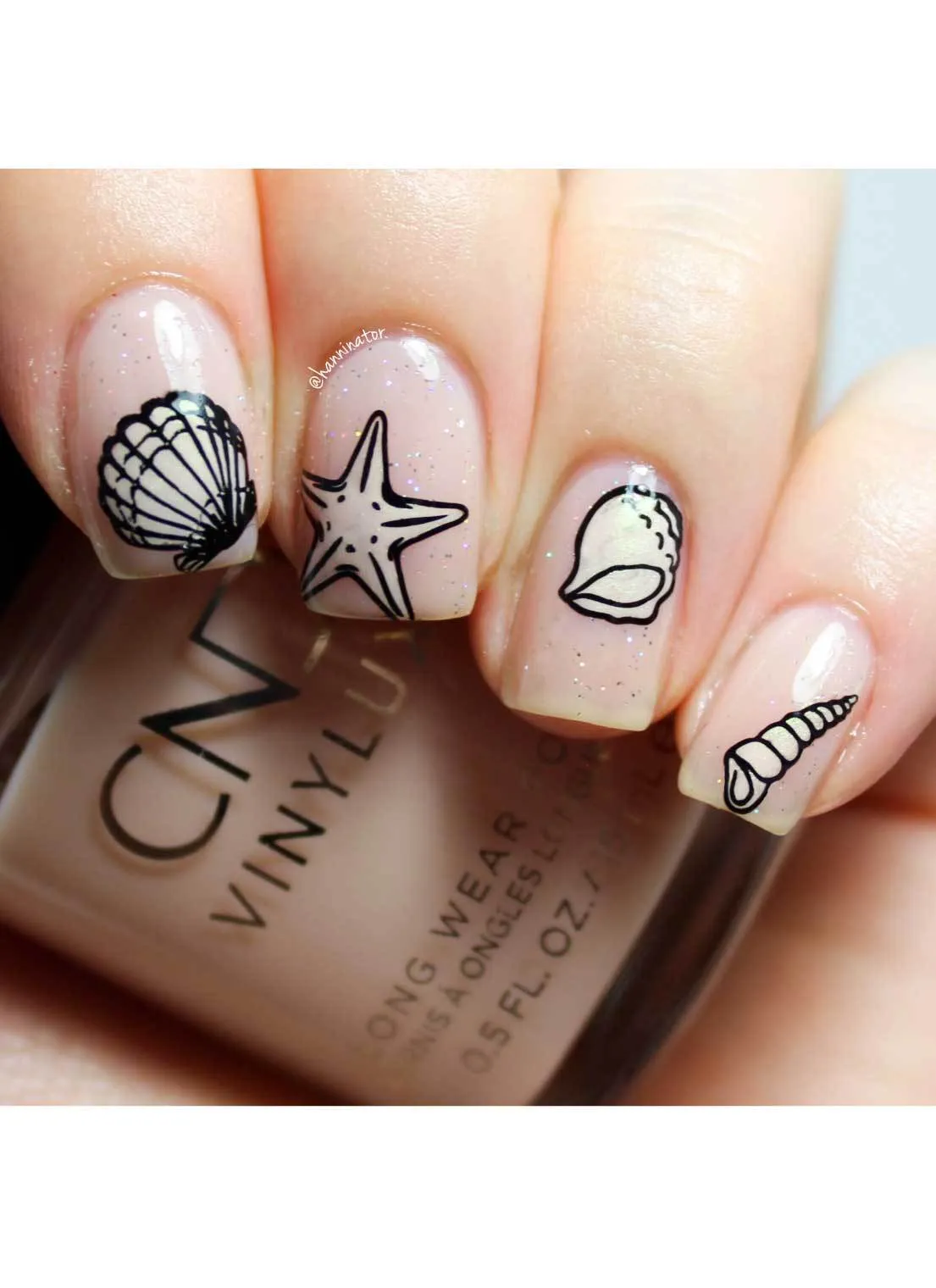 Seashells Aplenty - Uber Chic Mini Stamping Plate