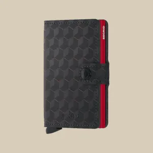 Secrid Miniwallet The Optical Black & Red