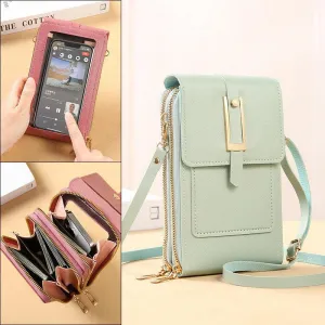 Shoulder Bag Transparent Touch Screen Phone