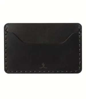 Slim Wallet // Black Cordovan