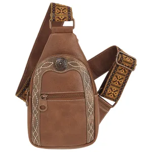 Sling Crossbody Leather Bag