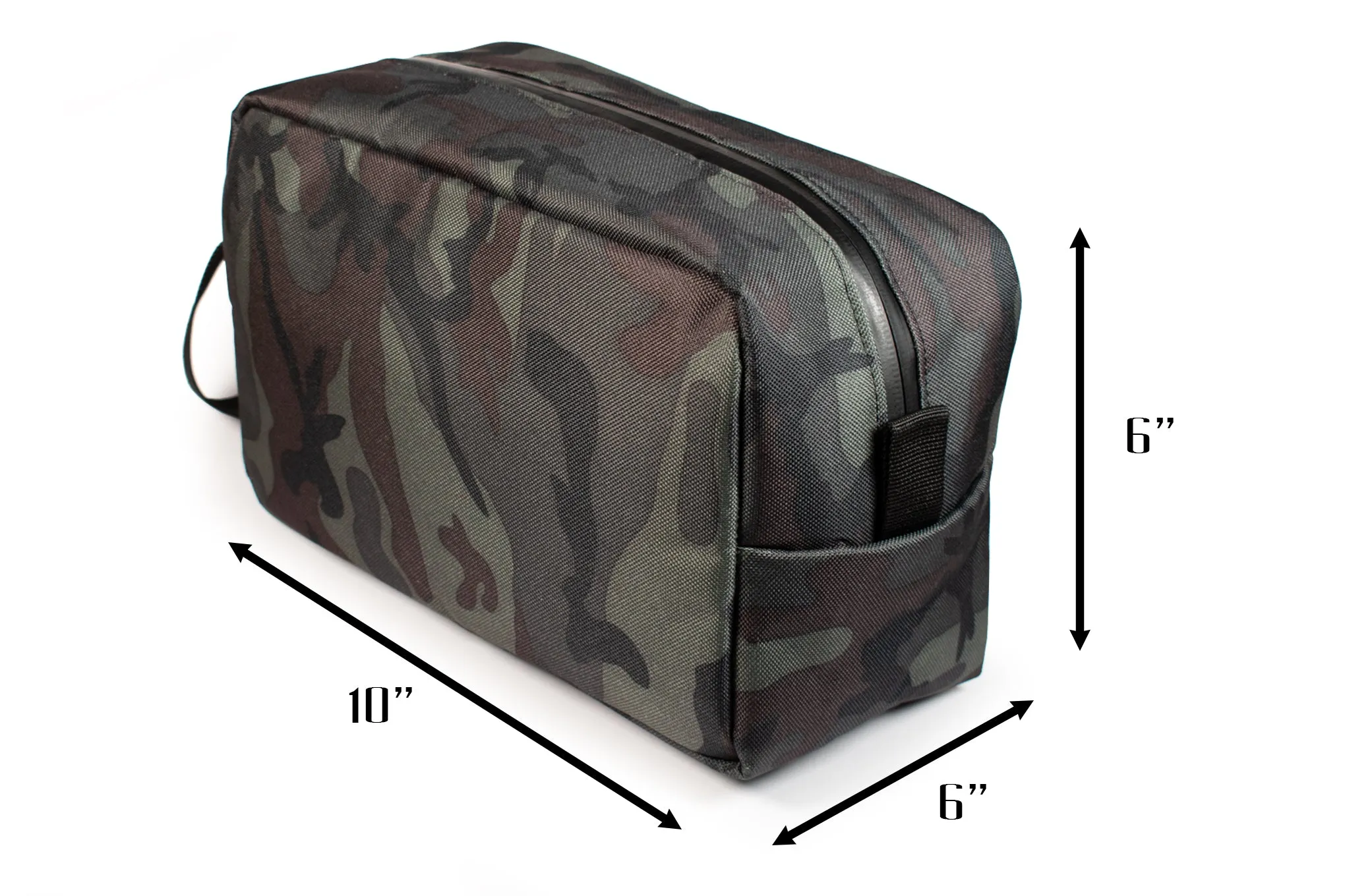 SMELL PROOF BAG - TOILETRY IN BLACK FOREST CAMO