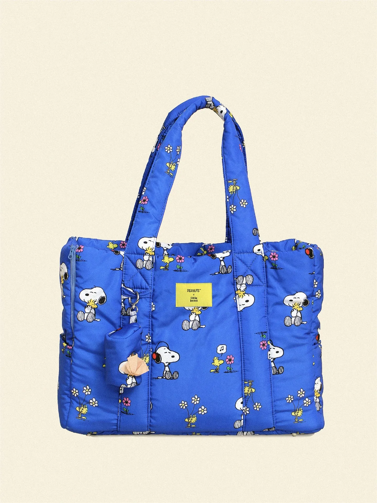 Snoopy and Woodstock Puffer Carrier - PEANUTS