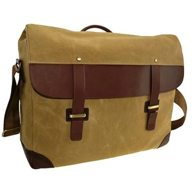 Sojourn Waxed Canvas Messenger