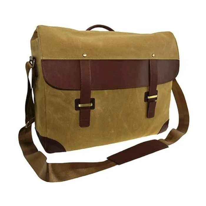 Sojourn Waxed Canvas Messenger