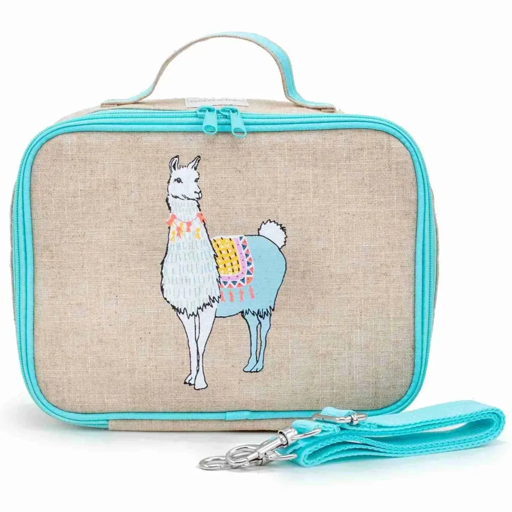 SoYoung Linen Insulated Lunch Box