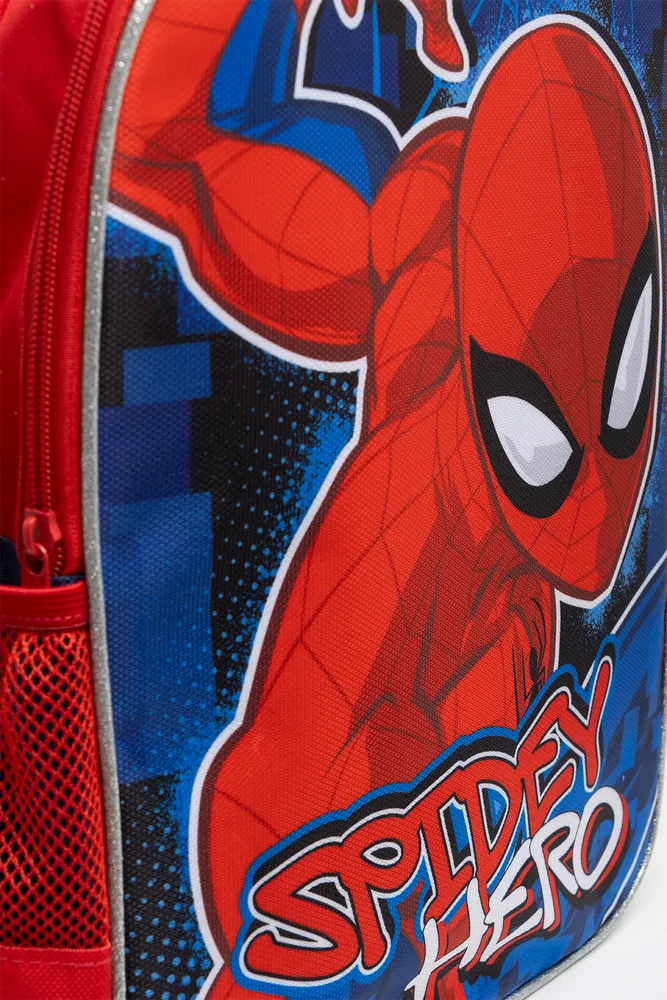 Spider-Man Backpack Red & Blue